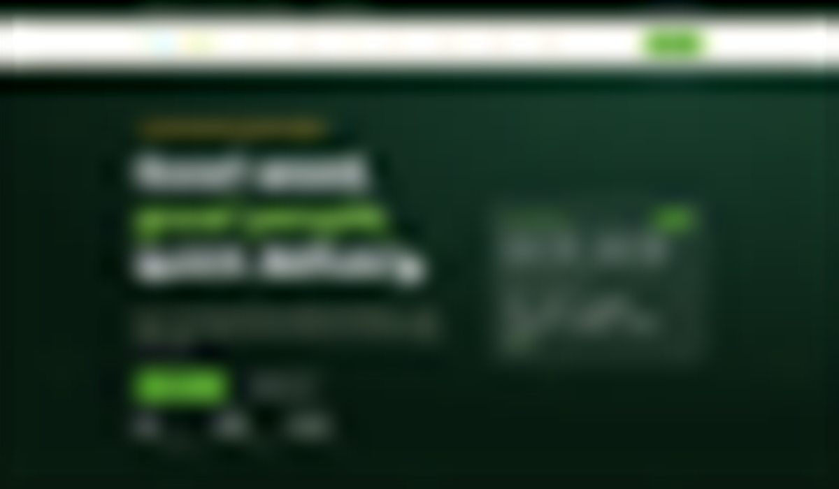 Blurred preview of an in-progress cannabis dispensary website